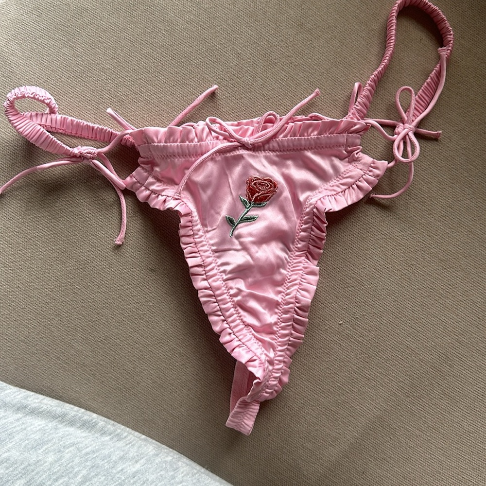 For Love & Lemons Everyday Thong Panty - Picture 8 of 10